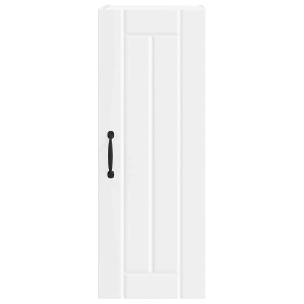 Кухненски шкаф 2 pcs Бяло 30 x 31 x 80 см Инженерно дърво