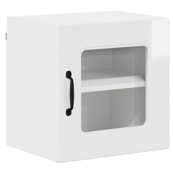 Кухненски шкаф Kalmar 2 pcs Лъскаво бяло 40 x 31 x 40 см