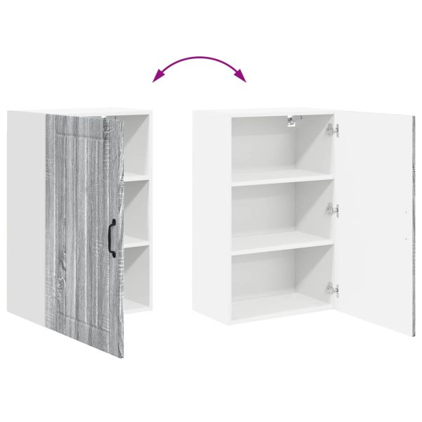 Кухненски шкаф Сив Сонома 50 x 31 x 80 см Инженерно дърво