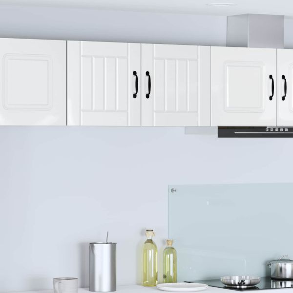 Кухненски шкаф Лъскаво бяло 40 x 31 x 40 см Инженерно дърво