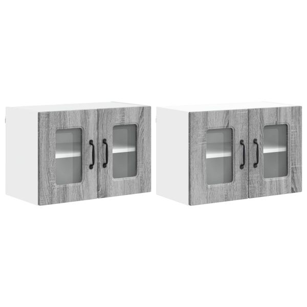 Кухненски шкаф Kalmar 2 pcs Сив Сонома 60 x 31 x 40 см