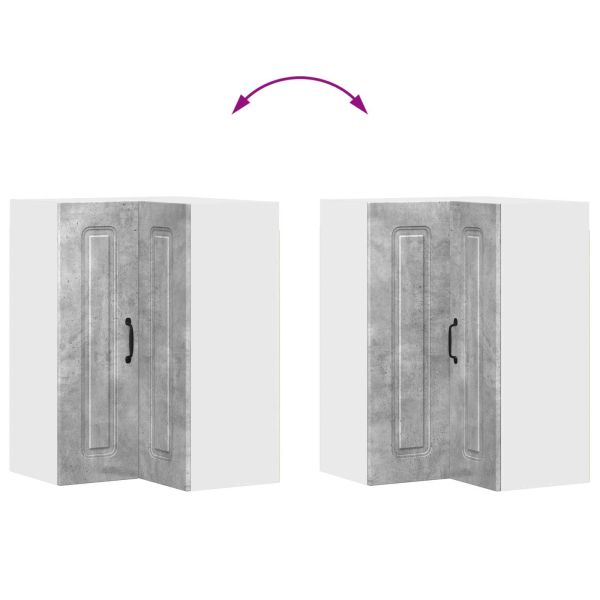 Кухненски шкаф Kalmar Циментено сиво 57 x 57 x 80 см