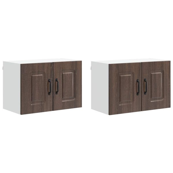 Кухненски шкаф Kalmar 2 pcs Кафяв дъб 60 x 31 x 40 см