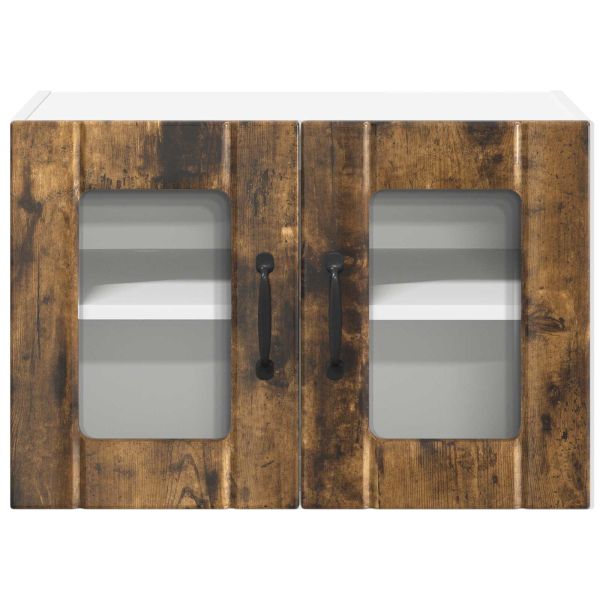 Кухненски шкаф 2 pcs Димян дъб 60 x 31 x 40 см Инженерно дърво