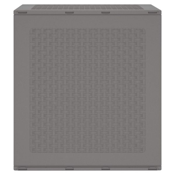 Кутия за съхранение Светлосиво 55 x 53 x 57 см Полипропилен