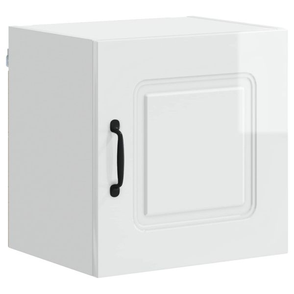 Кухненски шкаф Kalmar 2 pcs Лъскаво бяло 40 x 31 x 40 см