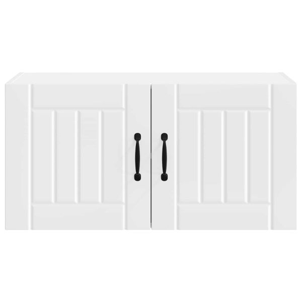 Кухненски шкаф Бяло 80 x 31 x 40 см Инженерно дърво