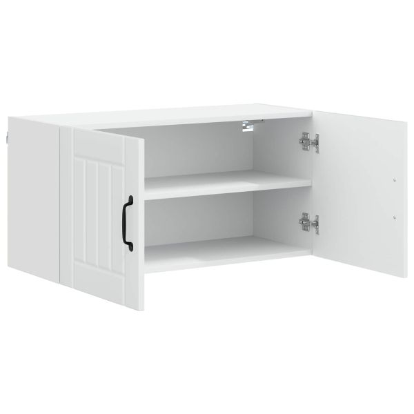 Кухненски шкаф Бяло 80 x 31 x 40 см Инженерно дърво