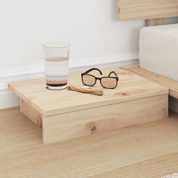 Рамка за легло Кафяво 100 x 200 cm Дърво