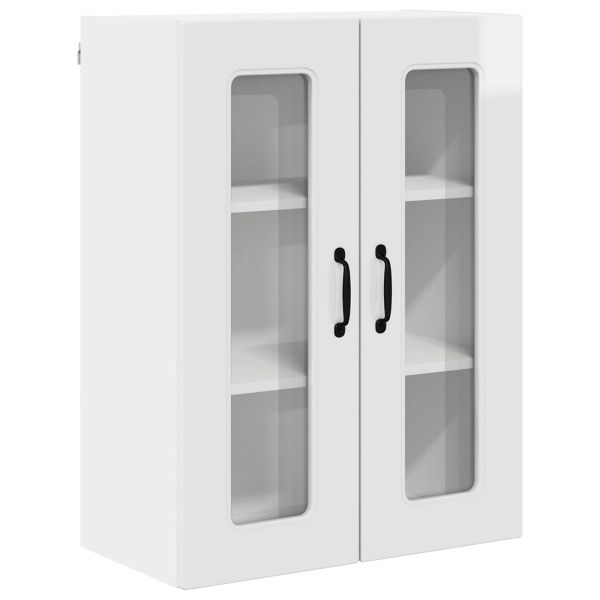 Кухненски шкаф Kalmar Лъскаво бяло 60 x 31 x 80 см