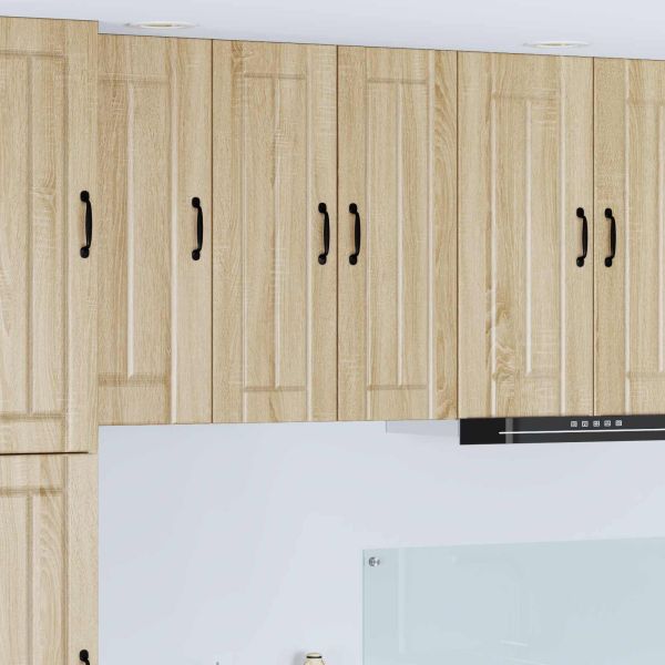 Кухненски шкаф 2 pcs Сонома дъб 30 x 31 x 80 см Инженерно дърво