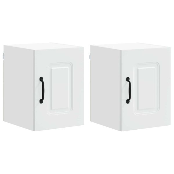Кухненски шкаф със съхранение Kalmar 2 pcs Бяло 30 x 31 x 40 см