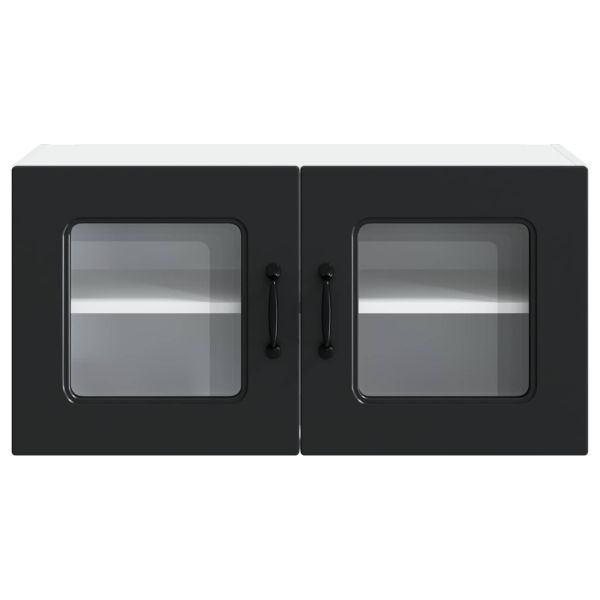 Кухненски шкаф Kalmar Черно 80 x 31 x 40 см Инженерно дърво