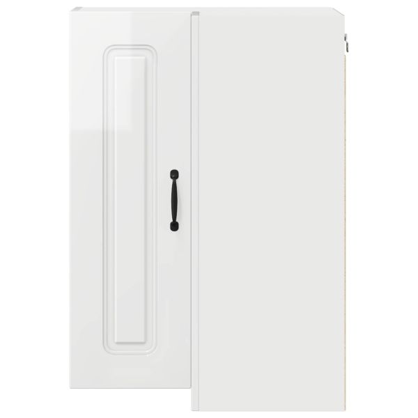 Кухненски шкаф Kalmar Лъскаво бяло 57 x 57 x 80 см