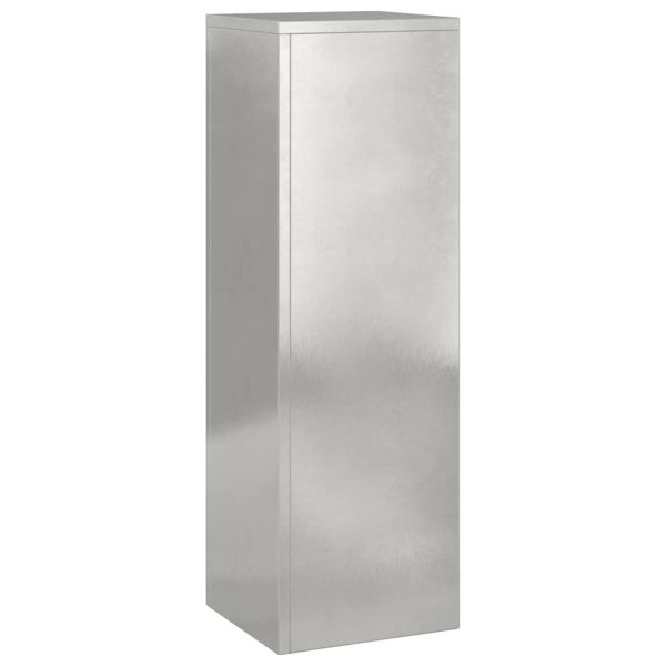 Стойка за растения 2 pcs Сребрист 24 x 24 x 75 см