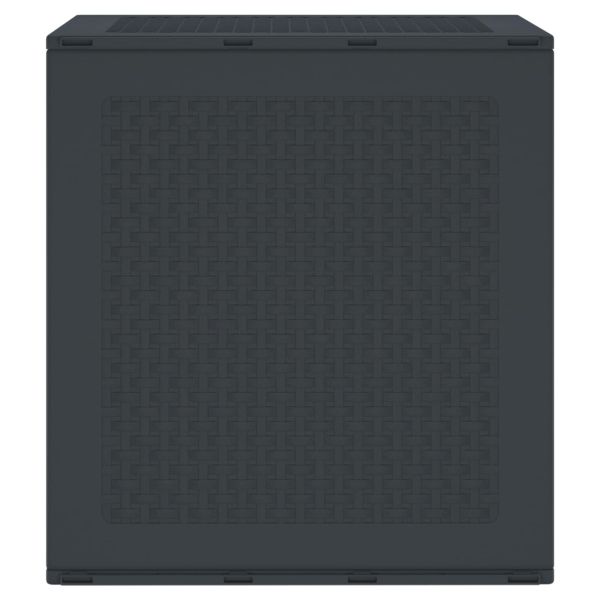 Кутия за съхранение Антрацит 55 x 53 x 57 см Полипропилен