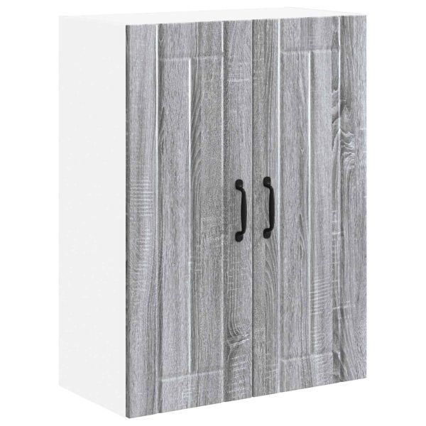 Кухненски шкаф Сив Сонома 60 x 31 x 80 см Инженерно дърво