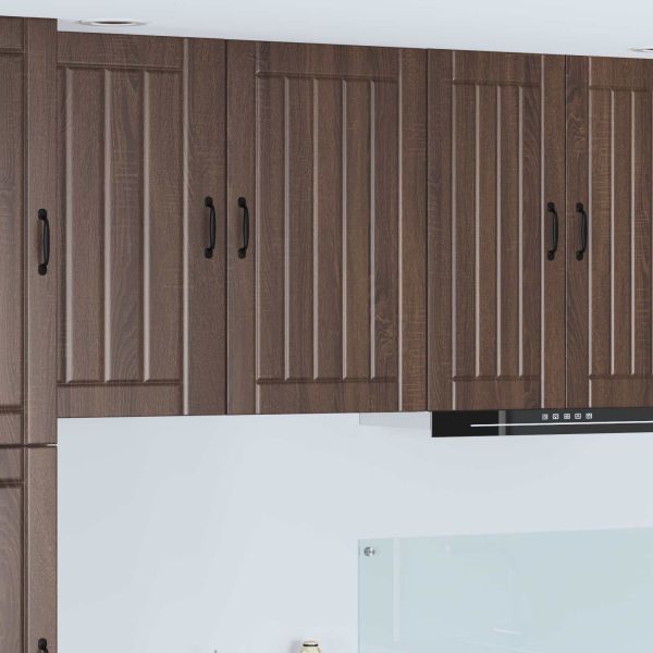 Кухненски шкаф Кафяв дъб 50 x 31 x 80 см Инженерно дърво