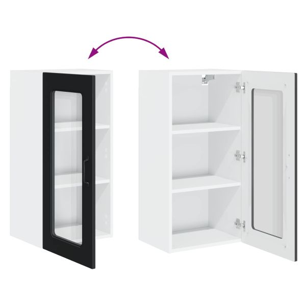 Кухненски шкаф Kalmar 2 pcs Черно 40 x 31 x 80 см