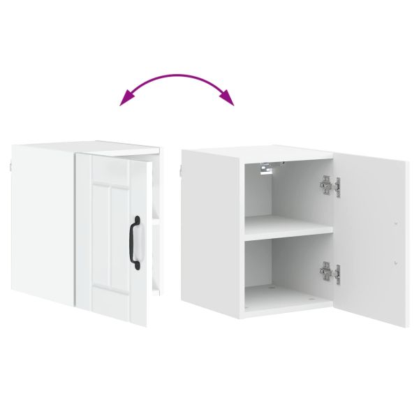 Кухненски шкаф Лъскаво бяло 30 x 31 x 40 см Инженерно дърво