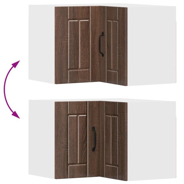 Кухненски шкаф Кафяв дъб 57 x 57 x 40 см Инженерно дърво