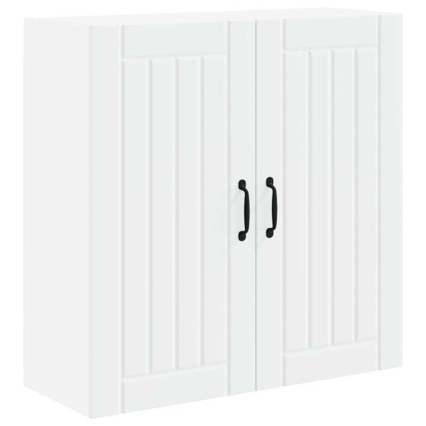 Кухненски шкаф Бяло 80 x 31 x 80 см Инженерно дърво