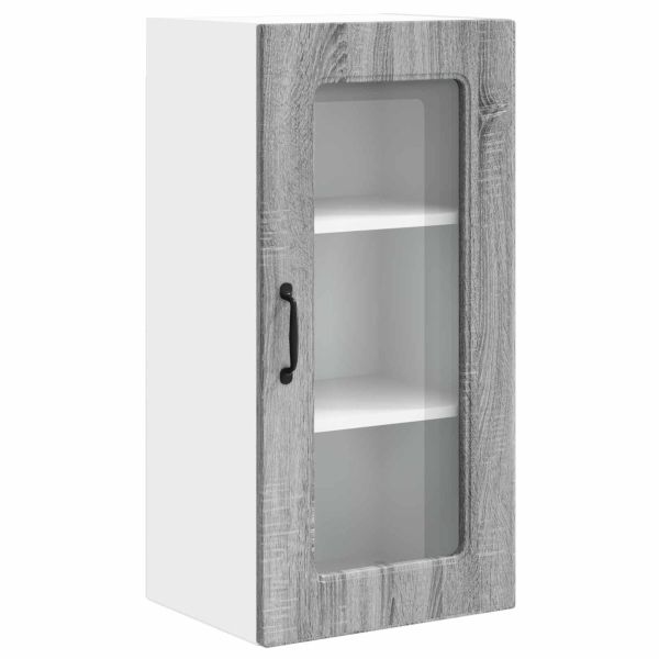 Кухненски шкаф със съхранение Kalmar Сив Сонома 40 x 31 x 80 см