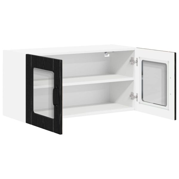 Кухненски шкаф Черния дъб 80 x 31 x 40 см Инженерно дърво