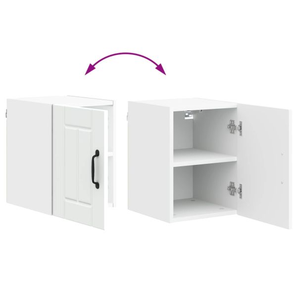 Кухненски шкаф 2 pcs Бяло 30 x 31 x 40 см Инженерно дърво