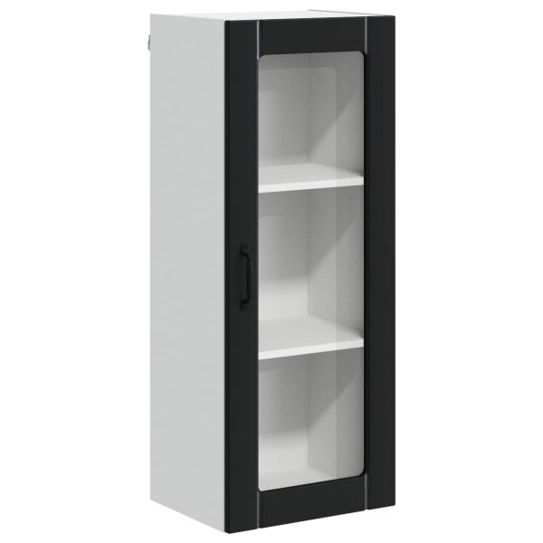 Кухненски шкаф Черно 40 x 31 x 100 см Инженерно дърво