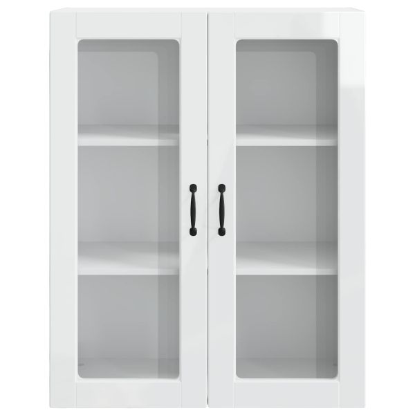 Кухненски шкаф Kalmar Лъскаво бяло 80 x 31 x 100 см