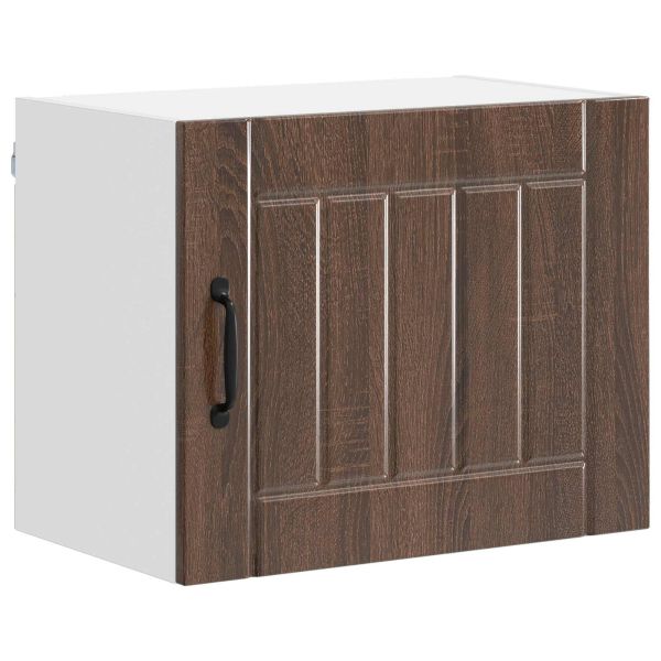 Кухненски шкаф Кафяв дъб 50 x 31 x 40 см Инженерно дърво