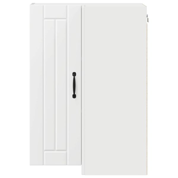 Кухненски шкаф Бяло 57 x 57 x 80 см Инженерно дърво