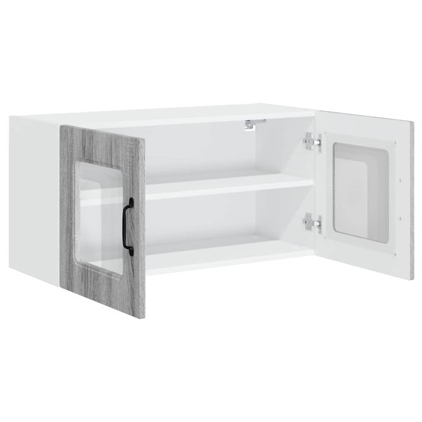 Кухненски шкаф със съхранение Kalmar Сив Сонома 80 x 31 x 40 см