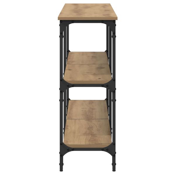 Конзолна маса дъб артизан 200 x 29 x 75 cm