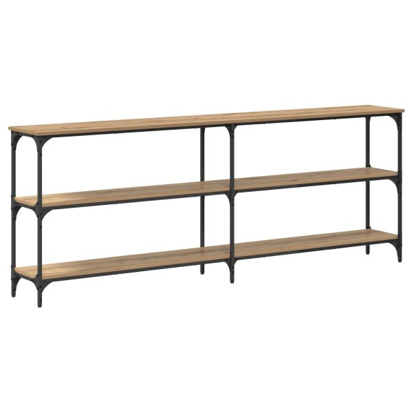 Конзолна маса дъб артизан 200 x 29 x 75 cm