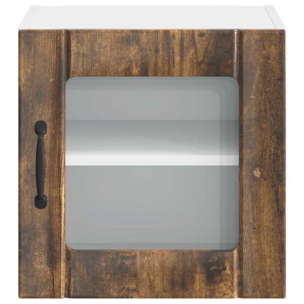 Кухненски шкаф 2 pcs Димян дъб 40 x 31 x 40 см Инженерно дърво