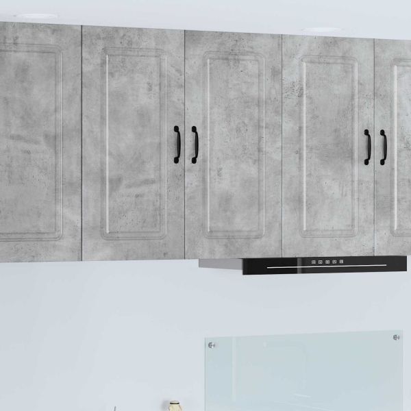 Кухненски шкаф Kalmar Циментено сиво 80 x 31 x 80 см