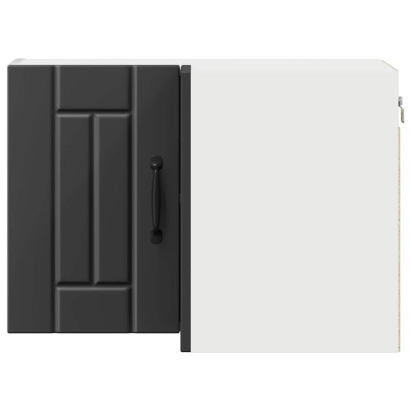 Кухненски шкаф Черно 57 x 57 x 40 см Инженерно дърво