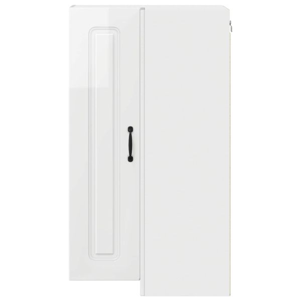 Кухненски шкаф Kalmar Лъскаво бяло 57 x 57 x 100 см