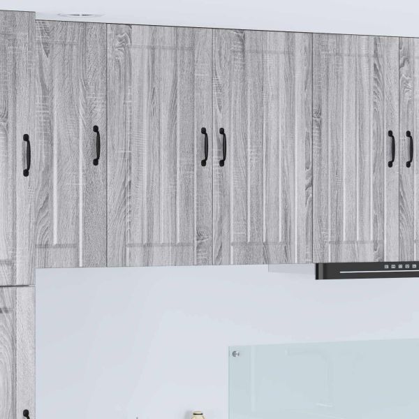 Кухненски шкаф Сив Сонома 80 x 31 x 80 см Инженерно дърво