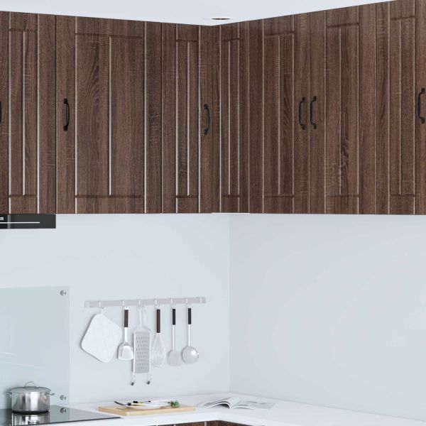 Кухненски шкаф Кафяв дъб 57 x 57 x 80 см Инженерно дърво