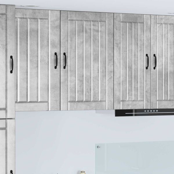 Кухненски шкаф Циментено сиво 50 x 31 x 80 см Инженерно дърво