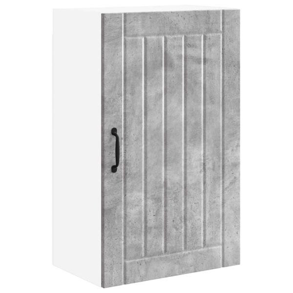 Кухненски шкаф Циментено сиво 50 x 31 x 80 см Инженерно дърво
