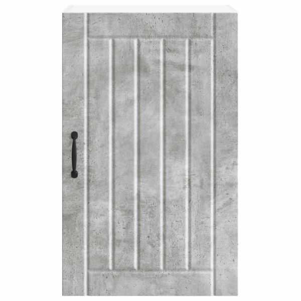 Кухненски шкаф Циментено сиво 50 x 31 x 80 см Инженерно дърво