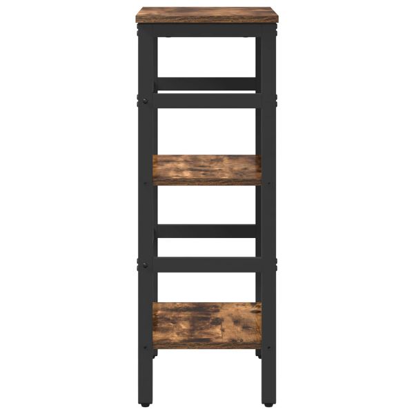 Рафт за книги Димян дъб 40 х 29,5 х 81 см Инженерно дърво