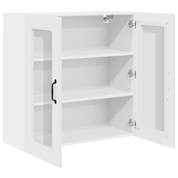 Кухненски шкаф Kalmar Лъскаво бяло 80 x 31 x 80 см