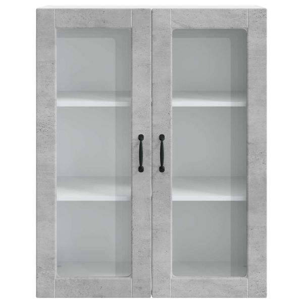 Кухненски шкаф Kalmar Циментено сиво 80 x 31 x 100 см