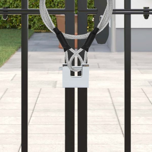 Катинар 12 pcs Сребрист 4,2 x 1,9 x 4 см Желязо