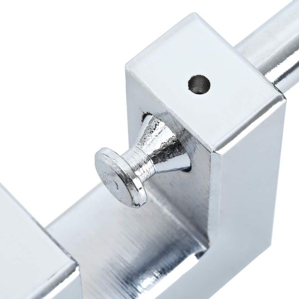 Катинар 2 pcs Сребрист 7,9 x 5 x 1,9 см Желязо